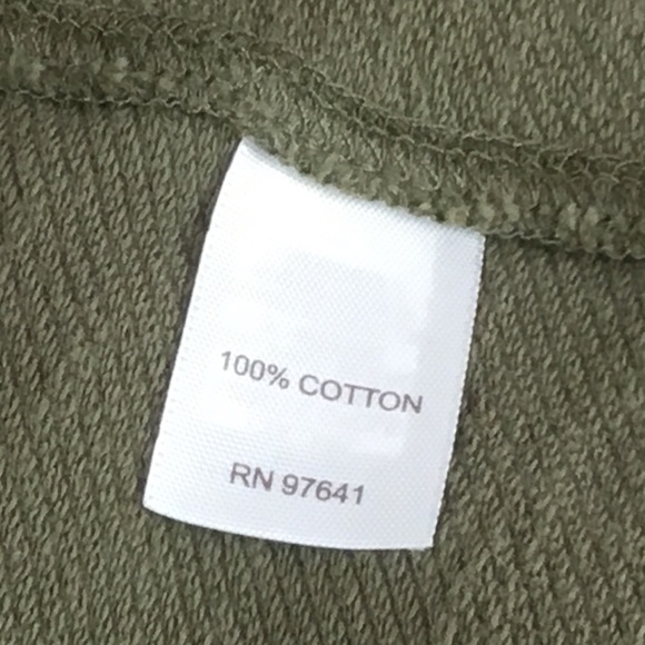 J. Jill Olive Green Draped Cardigan Sweater Small - Picture 8 of 8